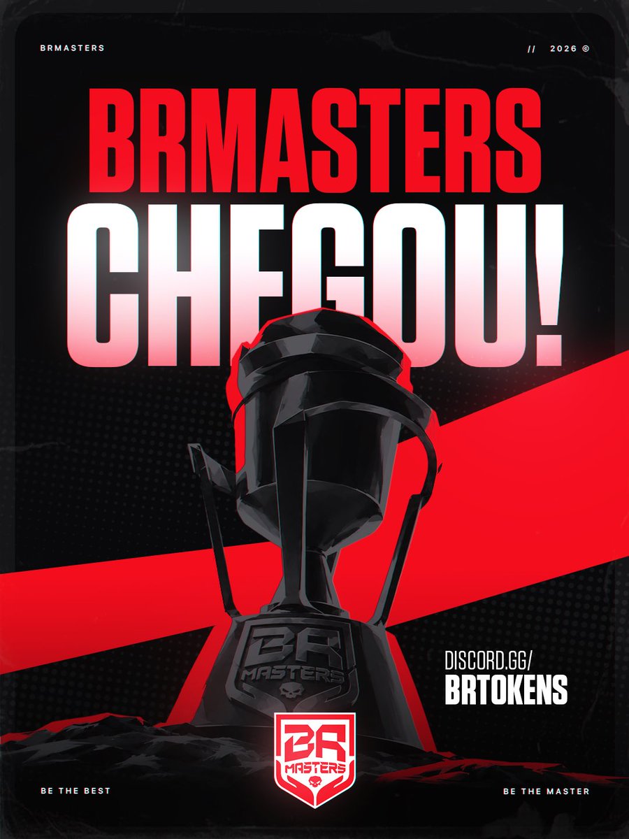brtokens_'s tweet photo. Prepare-se para a BR MASTERS 🏆 #BRMASTERS 

Serão 4 finais de semana de QUALIFYS para definir as duplas que disputarão as fases finais!

Mostre seu nível, garanta sua vaga e venha disputar um dos maiores campeonatos de tokens do Brasil.

📌 Fique atento às datas das qualificatórias e não fique de fora.

O caminho para a BR MASTERS começa agora. 🎯

https://t.co/yL9OwDUWhp