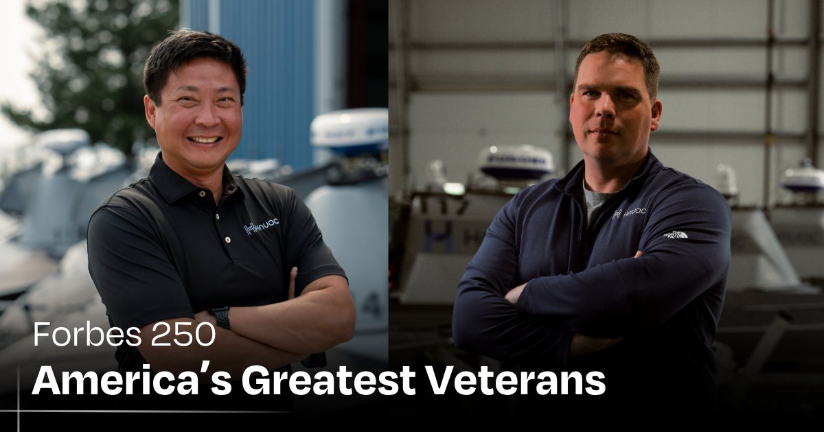 HavocAi_USV's tweet photo. We're proud to announce that Havoc co-founders Paul Lwin and Joe Turner have been named to the @Forbes 250: America's Greatest Veterans list.

As America marks its 250th anniversary, Forbes is recognizing 250 living veterans whose leadership and impact continue to strengthen the nation. The list includes entrepreneurs, politicians and cultural icons united by one thing—they wore a uniform in defense of our nation.

🇺🇸: #158 — Paul Lwin, Co-founder and CEO, Havoc
Paul came to the United States as a political refugee from Burma at age 10, later becoming an American citizen and graduating from the U.S. Naval Academy. He served 11 years as a Naval Flight Officer, flying combat missions in Iraq and Afghanistan and earning three Air Medals. He later held leadership roles in the autonomous systems and advanced aviation sectors before co-founding Havoc.

🇺🇸: #159 — Joe Turner, Co-founder and COO, Havoc
Joe is a former U.S. Navy nuclear propulsion officer and an experienced defense entrepreneur. Before co-founding Havoc, he spent nearly eight years building an autonomous underwater vehicle company, where he served as co-founder, COO, general manager and CEO. His broader business experience spans technology strategy, operations, management consulting and process improvement.

From their time in the Navy to building Havoc together, Paul and Joe are honored to continue serving by providing our warfighters with the systems they need to stay safe. Their careers reflect the leadership, ingenuity and commitment to national service that the Forbes 250 was created to recognize.

Congratulations, Paul and Joe—and every veteran recognized on this year's list.

Read the full article, headlined "America's Most Successful Living Veterans, Celebrating the American Dream": https://t.co/C917W5yJC0