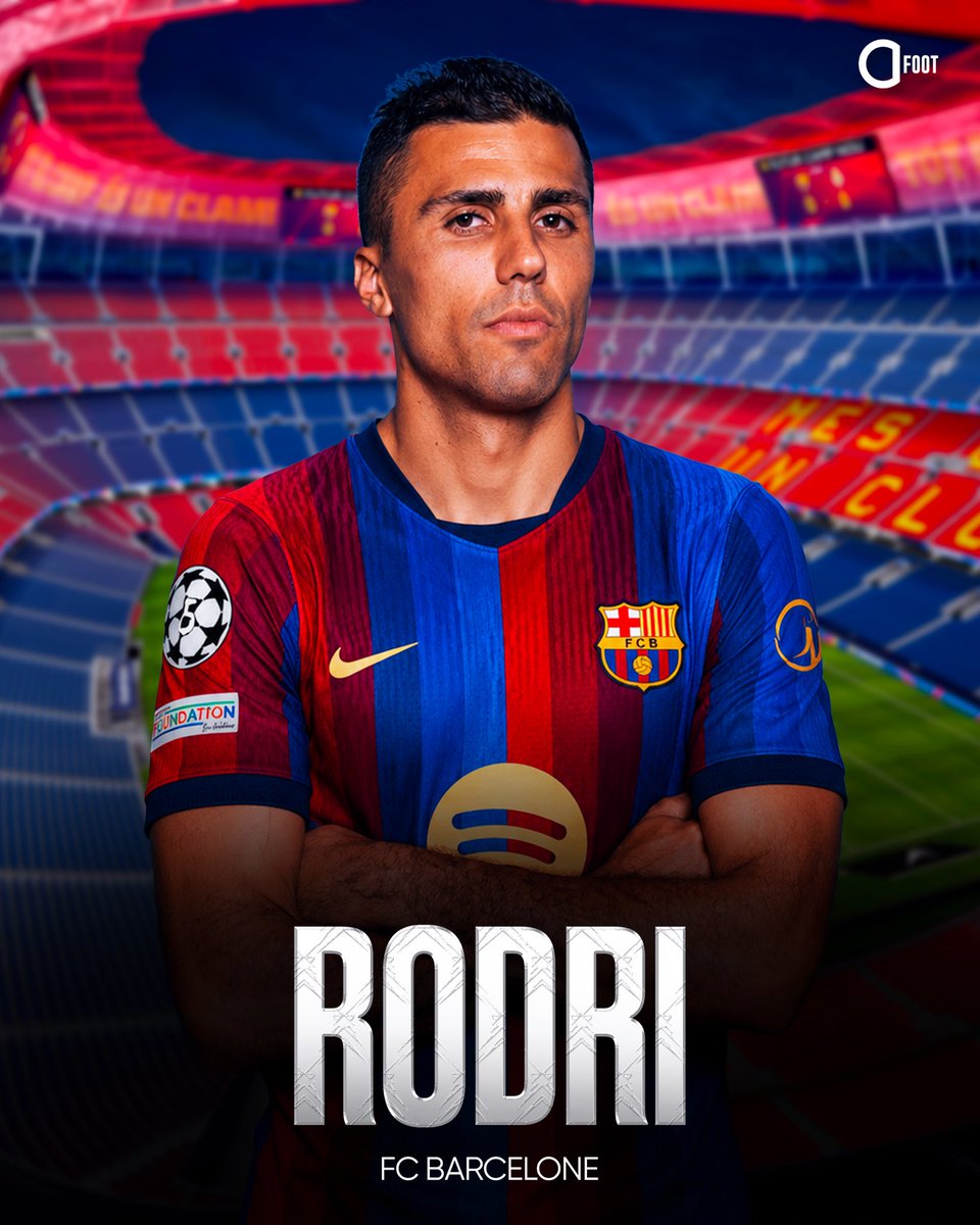 ActuFoot_'s tweet photo. 🚨 RODRI 🇪🇸 ARRIVE DEMAIN À BARCELONE !!! 🛬💙❤️

🗞️ @JijantesFC https://t.co/7SCccOjdBT