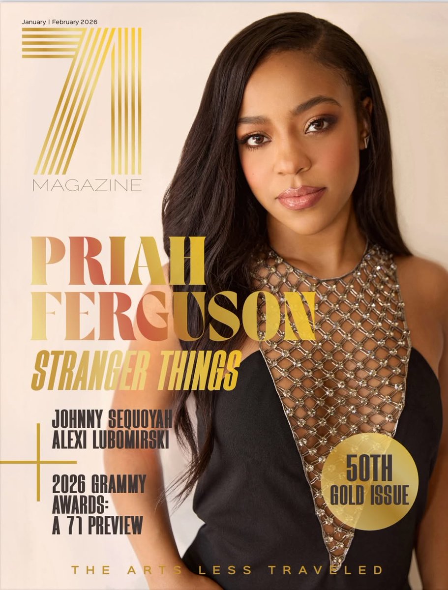 StoopsAxel's tweet photo. My very first feature cover as it appears in  Jan/Feb 2026 “50th Gold” issue. Truly honored. If you’ve ever wanted a deeper look into my journey or need a little encouragement—check it out! Grateful beyond words🖤Thank you 71 Mag.

“Any character I ch... https://t.co/3MlWg6e2VU