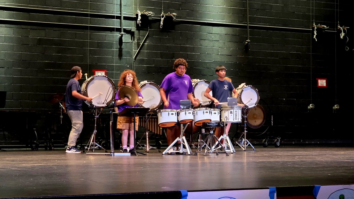 MtownFineArts's tweet photo. The MHS Marching Band kicked off the 2026-2027 Performing Arts season with the annual Pre-season presentation at the Santo Fragilio Center for the Performing Arts!

##mpsfinearts https://t.co/dfyHGyTTUc