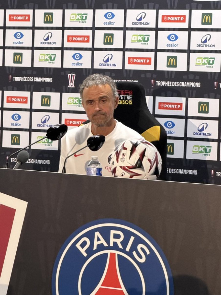 🚨 Luis Enrique 🇪🇸 : « Barcola 🇫🇷 et Mbaye 🇸🇳 ? JE PARLERAI DU MERCATO ...