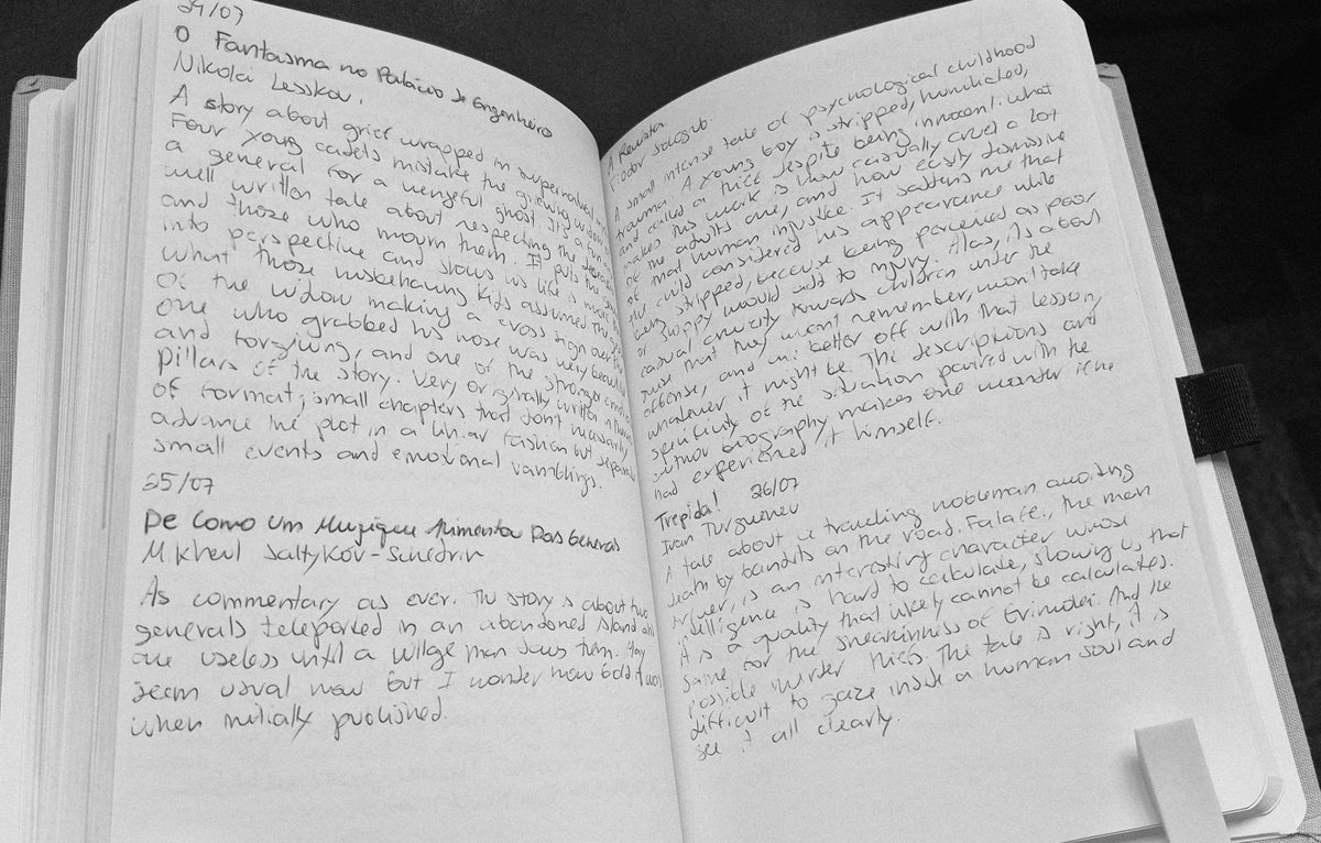 nezumiyasha's tweet photo. "How do you come up with your ideas/descriptions?" 
I try to read one short story per day and write down my musings about each one, no matter how silly. I've noticed that it helps https://t.co/e6QcWOMwMh