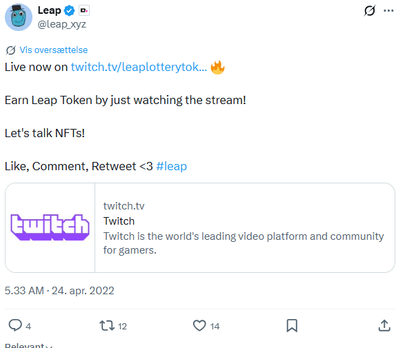 oncha1nspider's tweet photo. Why not make the coin Leap the founder of https://t.co/C7VVygwAyl is talking about
Name: Leap Lottert Token  
Proof: https://t.co/7mmSEYoQFr https://t.co/8y1pIbzadV