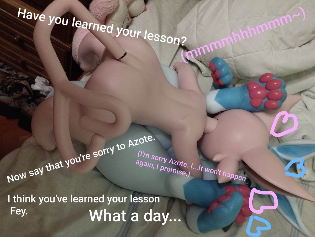 theMrSoggyGuy's tweet photo. Espeon's reward:
Part 4 of 4

#Espeon #Glaceon #pokedoll #nsfw #furrynsfw #furry #sexdoll #Pokemon #lovedoll #nsfwtwt #eeveelution #sex #breeding #sextoy #doggystyle #toy #creampie #sizediffrence #thighs #anal #balls #legs #furryDoll #ass #doggy #stacked #pussy #cookie #tight https://t.co/bscLHr43yE