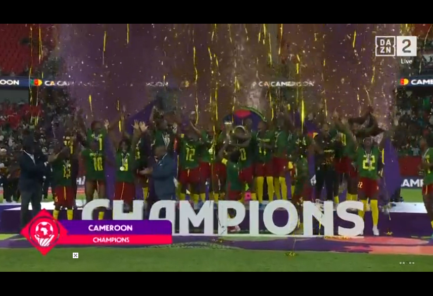 PhilippeServe06's tweet photo. Et dire que le Cameroun avait été repêché pour jouer le tournoi... avant de le gagner ! Comme le Danemark chez les hommes en 1992 (Euro)....
#WAFCON #CAMMAL https://t.co/muvq575geK