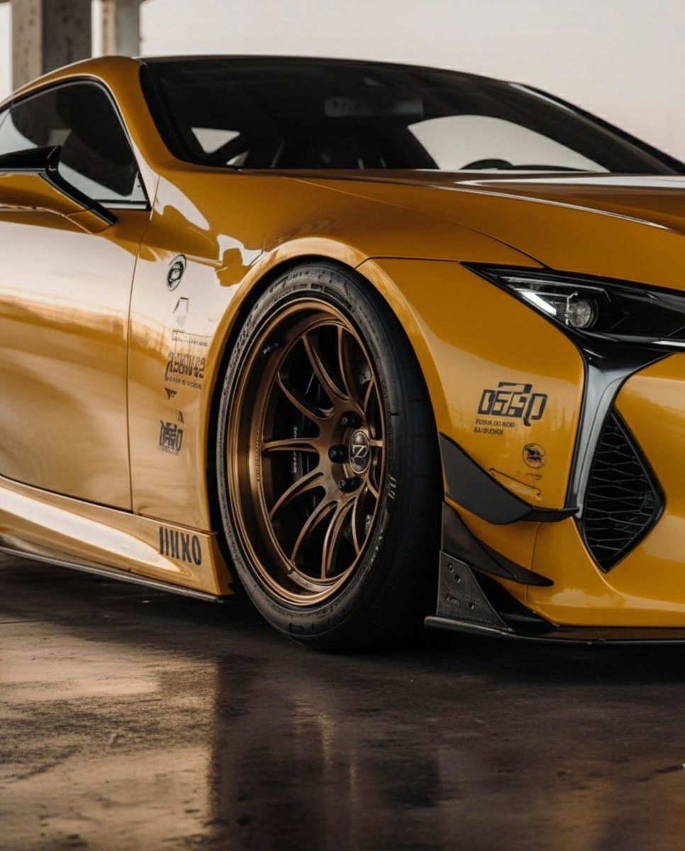 ApexDistrictX's tweet photo. Do you love this color combination? 💛🖤

Lexus LC500 https://t.co/zsj2m0mFis