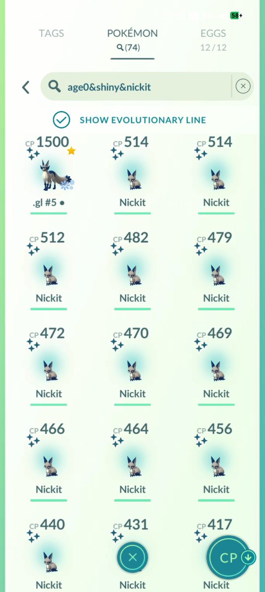 dtAxl1's tweet photo. Nickit Cday Recap

1.8k catches
74 ✨(2 bg)
1 hundo from Ambassador Check-in

#PokemonGO https://t.co/o5yrmggXzY