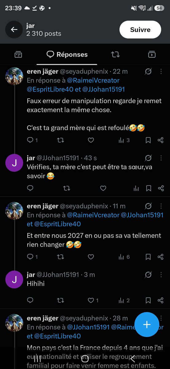GGfolksOfficial's tweet photo. @landofhop @JJohan15191 Laissons les bots parler entre eux 🤣 https://t.co/sgP7IHp4EW