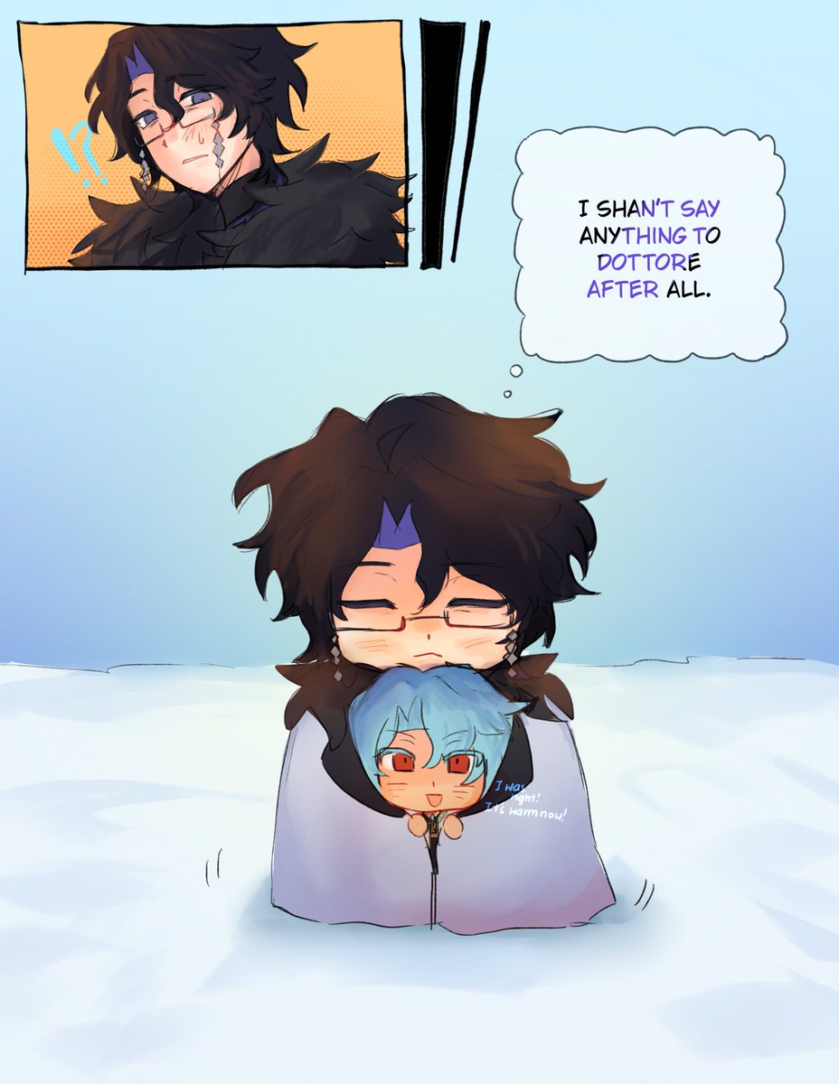 scarakechi's tweet photo. 🐧❄️ staying warm! 
(8🧪+ 🪙)

#dottore #pantalone https://t.co/zLk7Hwizkb