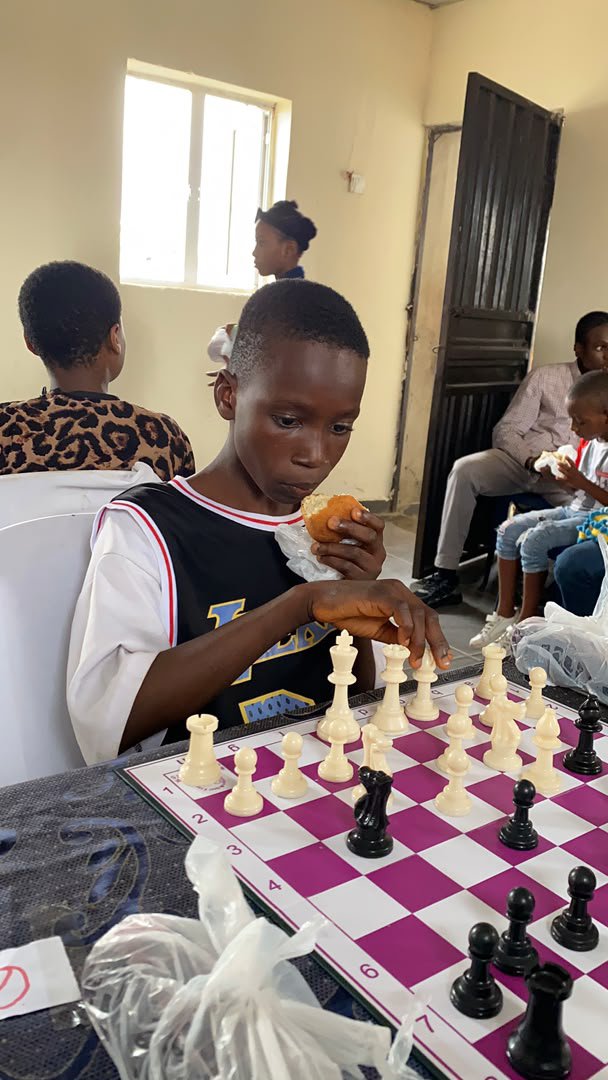 NiHChallenge's tweet photo. COURAGE HAS NO AGE LIMIT* ♟️

Yesterday at the *Temitayo Oyekunle Chess Tournament*, I witnessed something that moved me deeply.

I watched our youngsters sit across the board from older, more experienced players... and they did not flinch. They thought. They planned. They competed.

That is one of the greatest values of chess: *COURAGE*. 
Courage to face anyone, regardless of age or experience. 
Courage to make your move, own your decision, and learn from the outcome.

 #NationalOrientationAgency