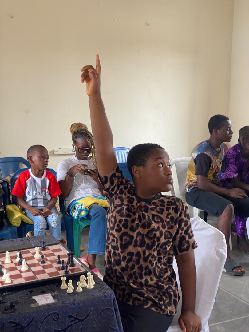 NiHChallenge's tweet photo. COURAGE HAS NO AGE LIMIT* ♟️

Yesterday at the *Temitayo Oyekunle Chess Tournament*, I witnessed something that moved me deeply.

I watched our youngsters sit across the board from older, more experienced players... and they did not flinch. They thought. They planned. They competed.

That is one of the greatest values of chess: *COURAGE*. 
Courage to face anyone, regardless of age or experience. 
Courage to make your move, own your decision, and learn from the outcome.

 #NationalOrientationAgency