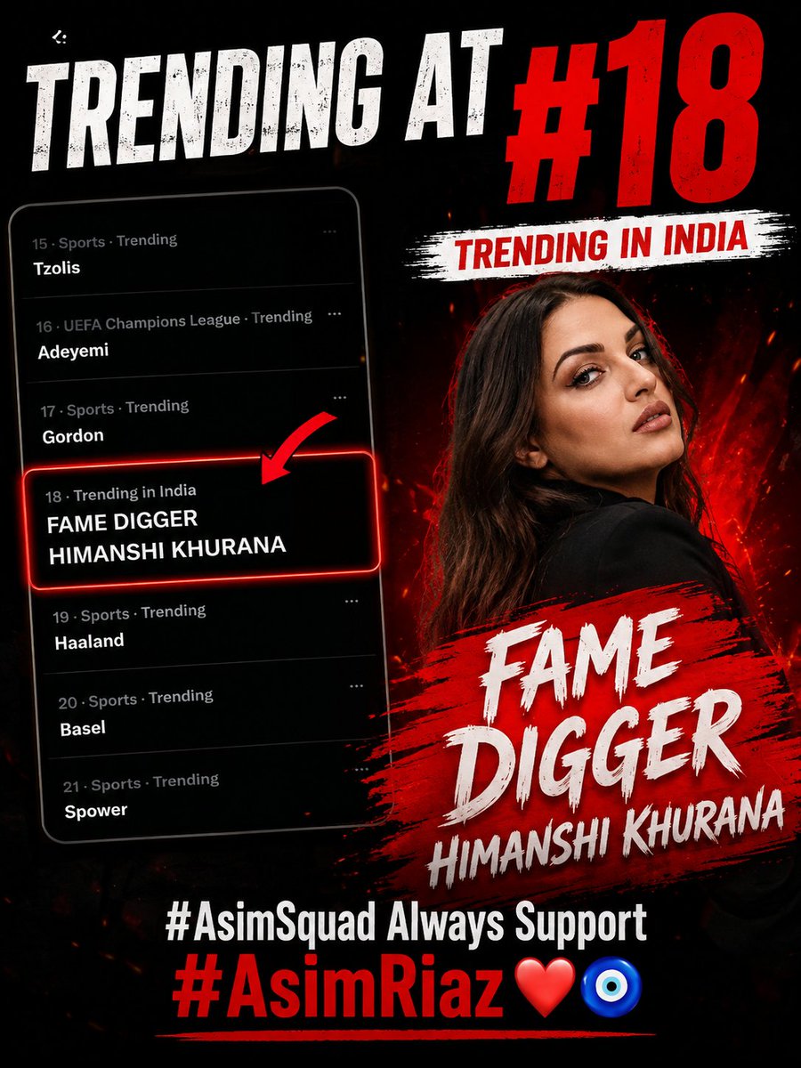 DevilxZain's tweet photo. ASIM SQUAD — ALWAYS SUPPORT 

FAME DIGGER HIMANSHI KHURANA

 #ASIMRIAZ https://t.co/kpsqE9EUNy