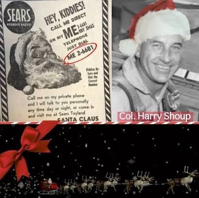WolfofX's tweet photo. On Christmas Eve in 1955, a simple newspaper mistake created one of the most heartwarming Christmas traditions in history. 

A Sears advertisement invited children to call Santa Claus, but the phone number printed in the ad accidentally connected callers to the Continental Air Defense Command operations center in Colorado Springs instead.

The first child who called asked if Santa was there. Instead of dismissing the call, Colonel Harry Shoup — the officer on duty that night — decided to play along. 

He instructed his staff to check radar systems and give children updates on Santa’s “current location” as he traveled across the world delivering presents.

What began as an accidental mix-up soon became an annual tradition. After NORAD replaced CONAD in 1958, the program evolved into the famous NORAD Santa Tracker, which now uses satellites, radar, aircraft, and volunteers to “track” Santa every Christmas Eve for families around the globe.