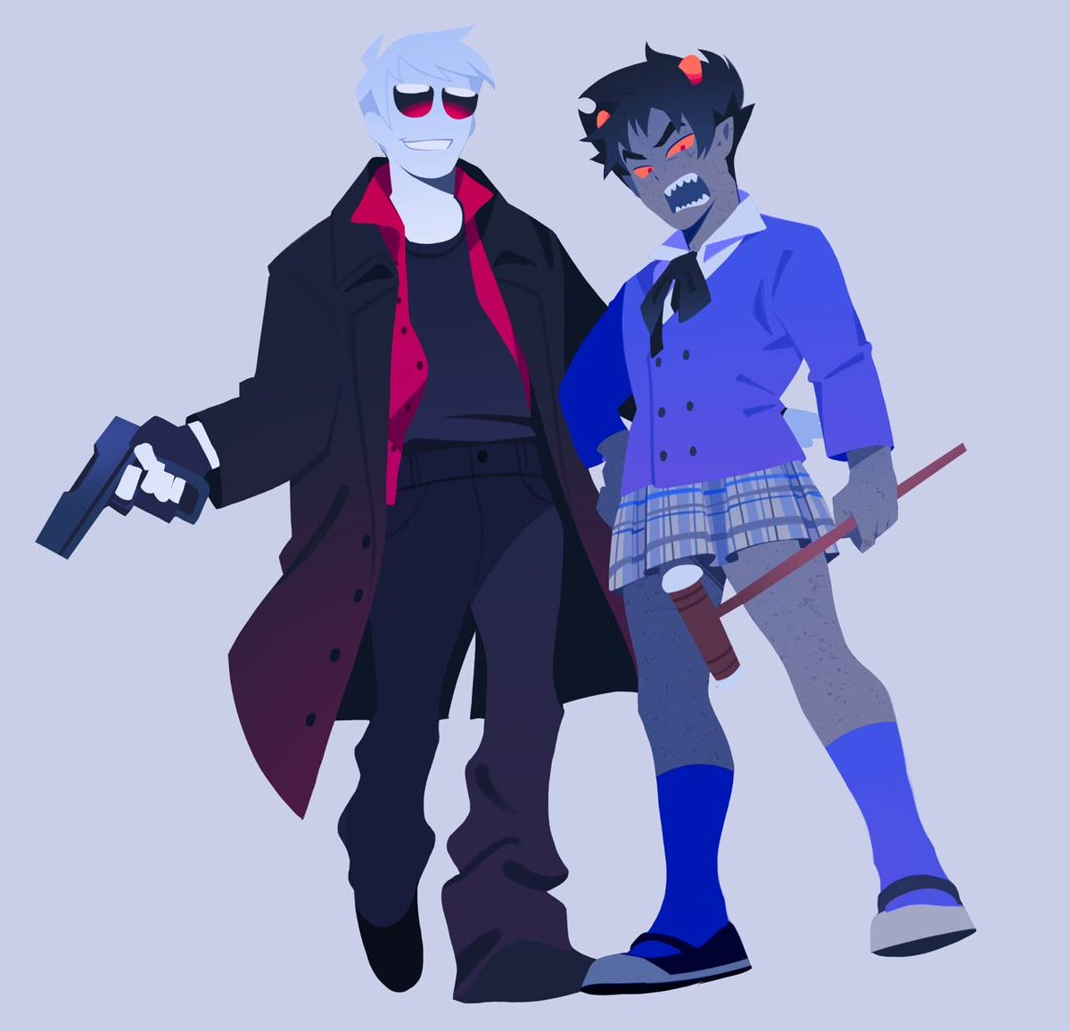 Essti57's tweet photo. #homestuck #davekat #davestrider #karkatvantas https://t.co/mbI061ZjQm