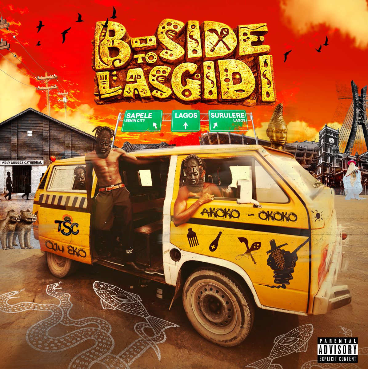 thesouthside_C's tweet photo. We didn’t make this album to tell you what Lagos is. Lagos is too many things for that. We made it to tell you what it feels like.

To be young here.
To dream here.
To fall in love here.
To lose, find, leave, and still carry the city with you.
B-SIDE TO LASGIDI is a collection of those feelings, told through different voices, connected by the same city.

Different people. Different experiences. One city. One project.
B-SIDE TO LASGIDI.
The cover is here.
August 21st

https://t.co/aFn32zfDHm