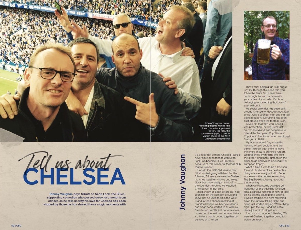 chelsea_mark's tweet photo. It’s been 5 years today since we lost the Funniest Chelsea fan to ever walk the planet RIP Sean Lock 🥰🥰🥰💙💙💙 https://t.co/pKpVAoSK4O