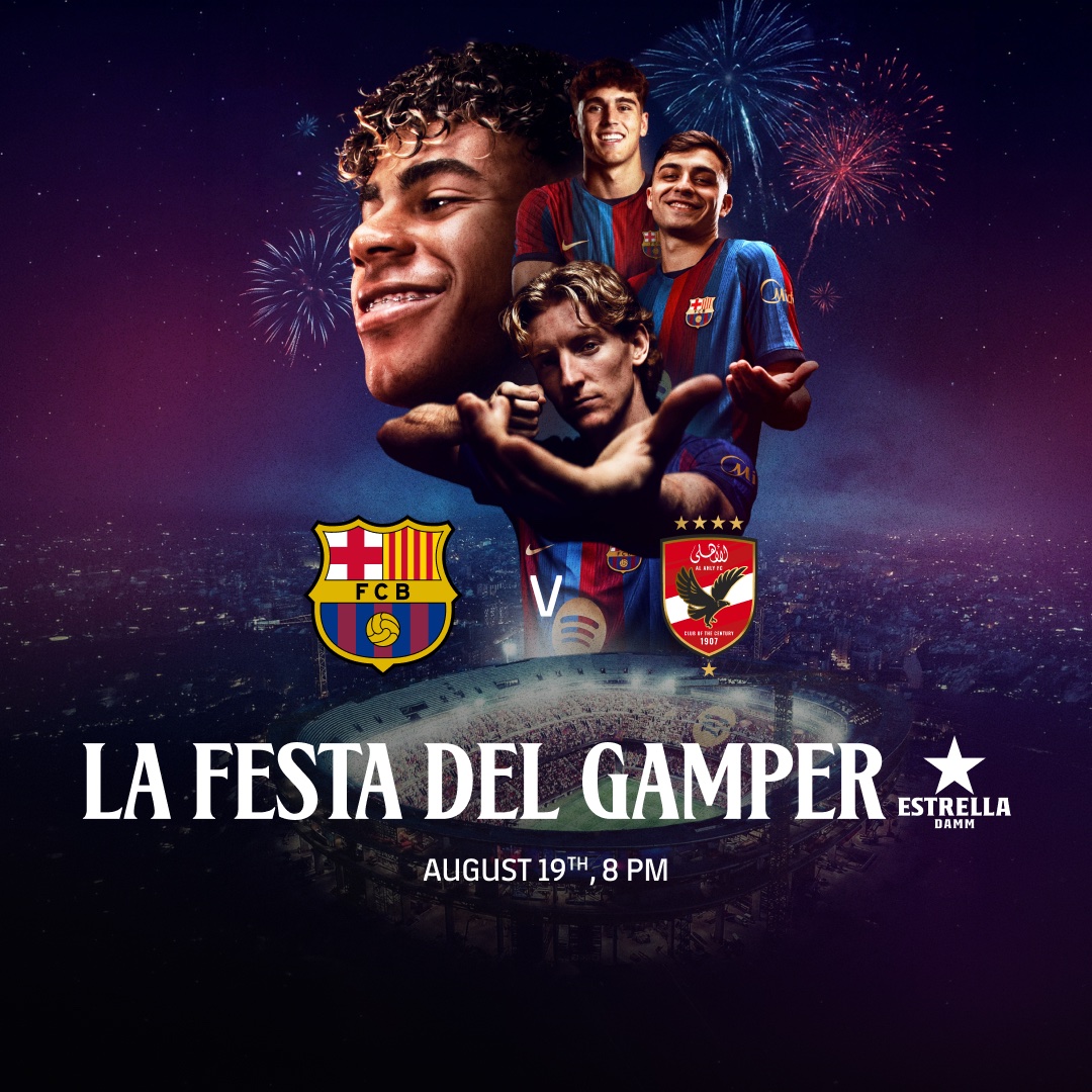 FCBarcelona's tweet photo. 🔥 Come and enjoy the match at Spotify Camp Nou with 25% off up to 6 tickets!
CODE: FLASH

⏳ Now or never: https://t.co/vEyuaXXUdC https://t.co/kIe6mcbMr6