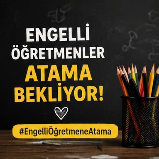 Ebru0109's tweet photo. Öğrencilerimize anlatacak çok şeyimiz var. Bizi sınıflarımıza kavuşturun. #EngelliÖğretmeneHakEttiğiAtama @RTErdogan @EmineErdogan @Yusuf__Tekin @oktay_saral @_cevdetyilmaz @hasandogan @iletisim @tcbestepe @Akparti @latifselvi42 @kasapoglu https://t.co/yCL4f8Z8cL