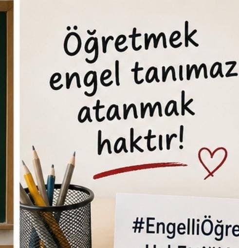 Ebru0109's tweet photo. Engelli öğretmenlerin ataması için artık güzel bir haber bekliyoruz. #EngelliÖğretmeneHakEttiğiAtama @RTErdogan @EmineErdogan @Yusuf__Tekin @oktay_saral @_cevdetyilmaz @hasandogan @iletisim @tcbestepe @Akparti @latifselvi42 @kasapoglu https://t.co/CsQPIY78CL