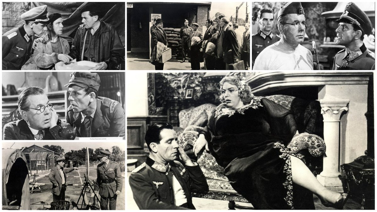 rbritanniapod's tweet photo. Digging Up Trouble Behind Enemy Lines

For episode 202 of the Reel Britannia podcast, we’re trading our civvies for khaki and marching straight into the chaotic world of a genuine British comedy icon. This time around, the team is discussing the 1958 Norman Wisdom classic, The Square Peg.

Directed by John Paddy Carstairs and written by Jack Davies, the film follows the hapless road mender Norman Pitkin (Wisdom, naturally) and his perpetually flustered boss Mr Grimsdale (Edward Chapman) as they find themselves unexpectedly drafted into the Pioneer Corps. Before long, the pair are parachuted into occupied France, where Pitkin discovers he is the spitting image of a ruthless Nazi commandant, General Schreiber. What follows is a brilliantly executed dual-role performance that perfectly showcases Wisdom’s immense gift for physical comedy and timing.

Supported by a wonderful cast that includes Honor Blackman and the glorious Hattie Jacques, it’s a masterclass in slapstick that cemented Wisdom’s place as a box office giant. The Reel Britannia team will be unpacking the film in our familiar warm, conversational, and lightly irreverent style, chatting about the ingenuity of the doppelgänger setup and the sheer, exhausting energy of Pitkin's war effort.

This episode, along with the complete Reel Britannia back catalogue, is available wherever listeners download their podcasts and at:
https://t.co/JQd9OG8yeZ

Listeners can also follow the podcast on X at @rbritanniapod.

If you fancy even more film chat, special bonus episodes are available through the Reel Britannia Patreon. We'd love to invite listeners to support the podcast and enjoy our additional dives into the archives of British cinema.

#TheSquarePeg #NormanWisdom #BritishComedy #BritishCinema #ReelBritannia #Podcast #EdwardChapman #ClassicComedy