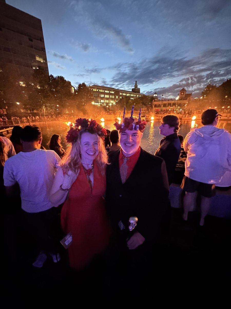 PVBrett's tweet photo. Went as Lord Hades to the Eldritch Ball and Waterfire at Necronomicon Providence this weekend with my lady @ShannaGermain as the perfect Persephone. https://t.co/PrgznJbHXr