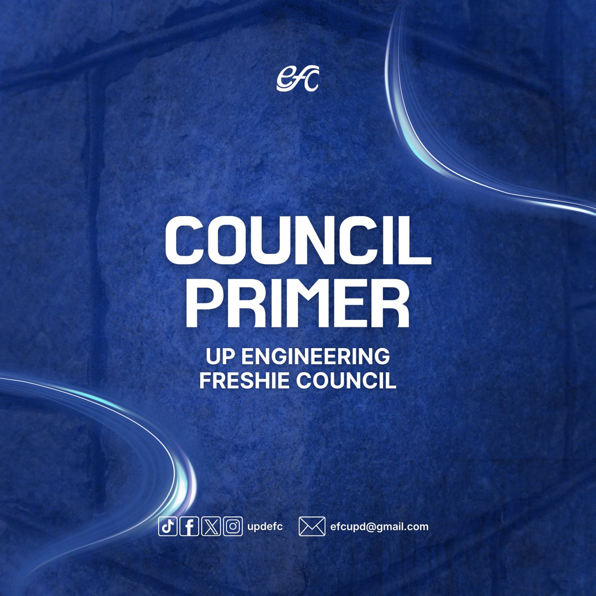 updefc's tweet photo. [𝐔𝐏 𝐄𝐅𝐂 𝐏𝐑𝐈𝐌𝐄𝐑]

𝗞𝗨𝗠𝗨𝗦𝗧𝗔, 𝗜𝗡𝗛𝗜𝗡𝗬𝗘𝗥𝗢 𝗡𝗚 𝗕𝗔𝗬𝗔𝗡? 🫡

Do you have what it takes to strengthen our visions for tomorrow? 🌱

Wanna know what the UP Engineering Freshie Council (EFC) does? What do we consist of? And what are each of our duties?

(1/n) https://t.co/4u6VX3as1n