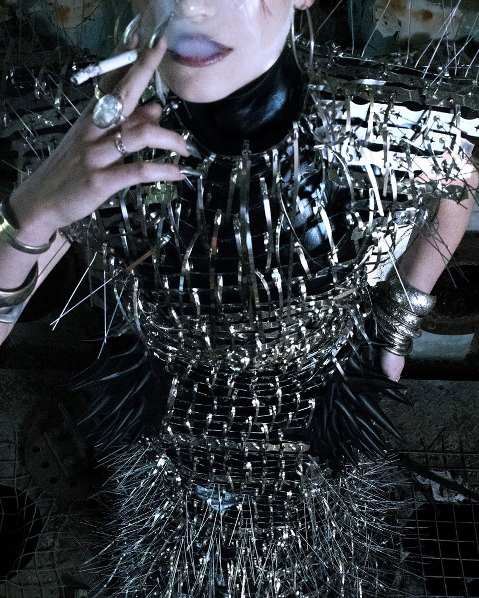yazzxv's tweet photo. amour inspired garments from a collection “FORGIVE ME FATHER” by zoë anastasia for glamskank https://t.co/yvzXz1faQq