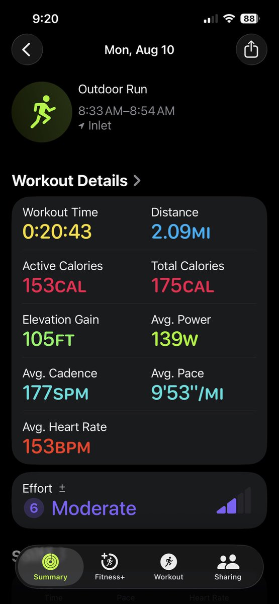 lilly_bifulco29's tweet photo. A few runs from vacation I took with my mom. The images are readings from her watch (so calories and heart rate differ, but mileage and pace is pretty much the same) https://t.co/dXAJUHncqy