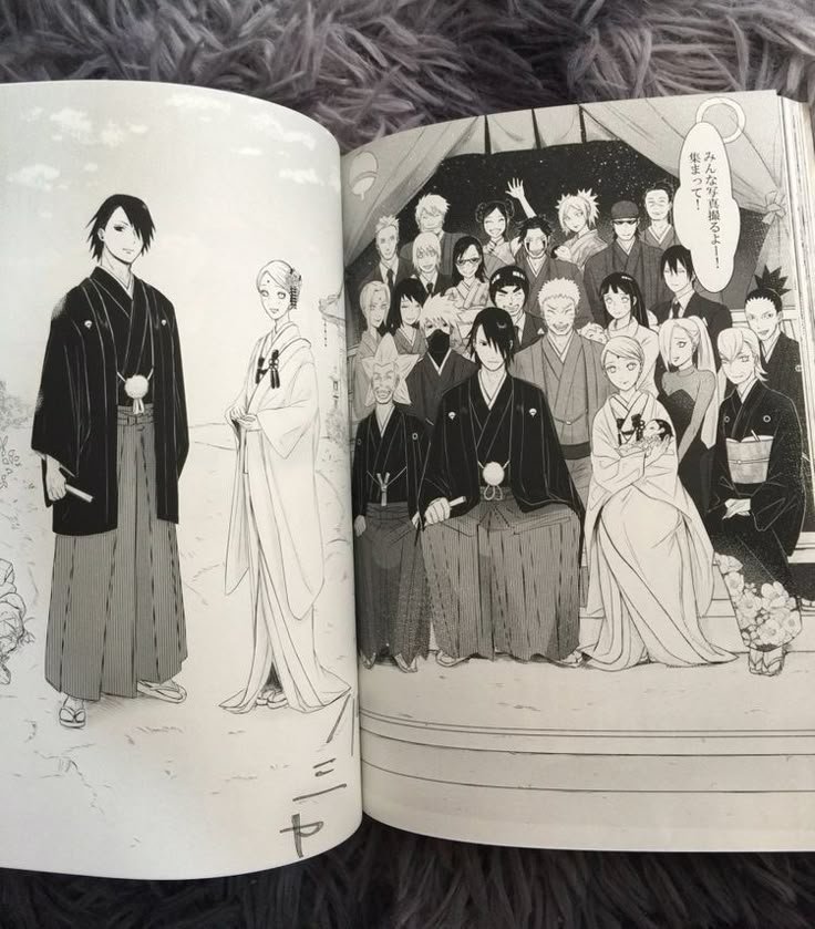 TaTaMiller12's tweet photo. Ilustração do casamento de sasuke e sakura https://t.co/m1VM56Q9dh