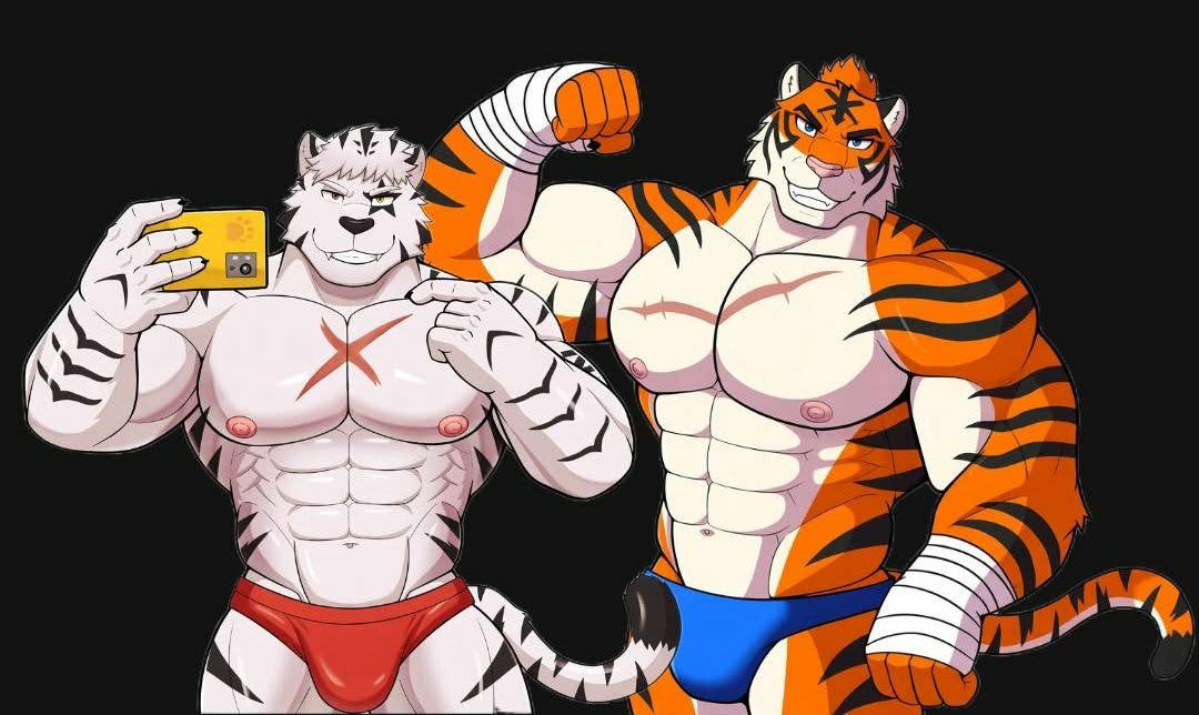 bruceclawstrife's tweet photo. Husband n wife. But.. Who's the Husband and Who's the wife here?

Me and Aizetsu (My actual bf) ILYSM 22/07

White and Orange Tiger 🧡🤍

Artist  @samacaptan https://t.co/qqJQKTe8n1