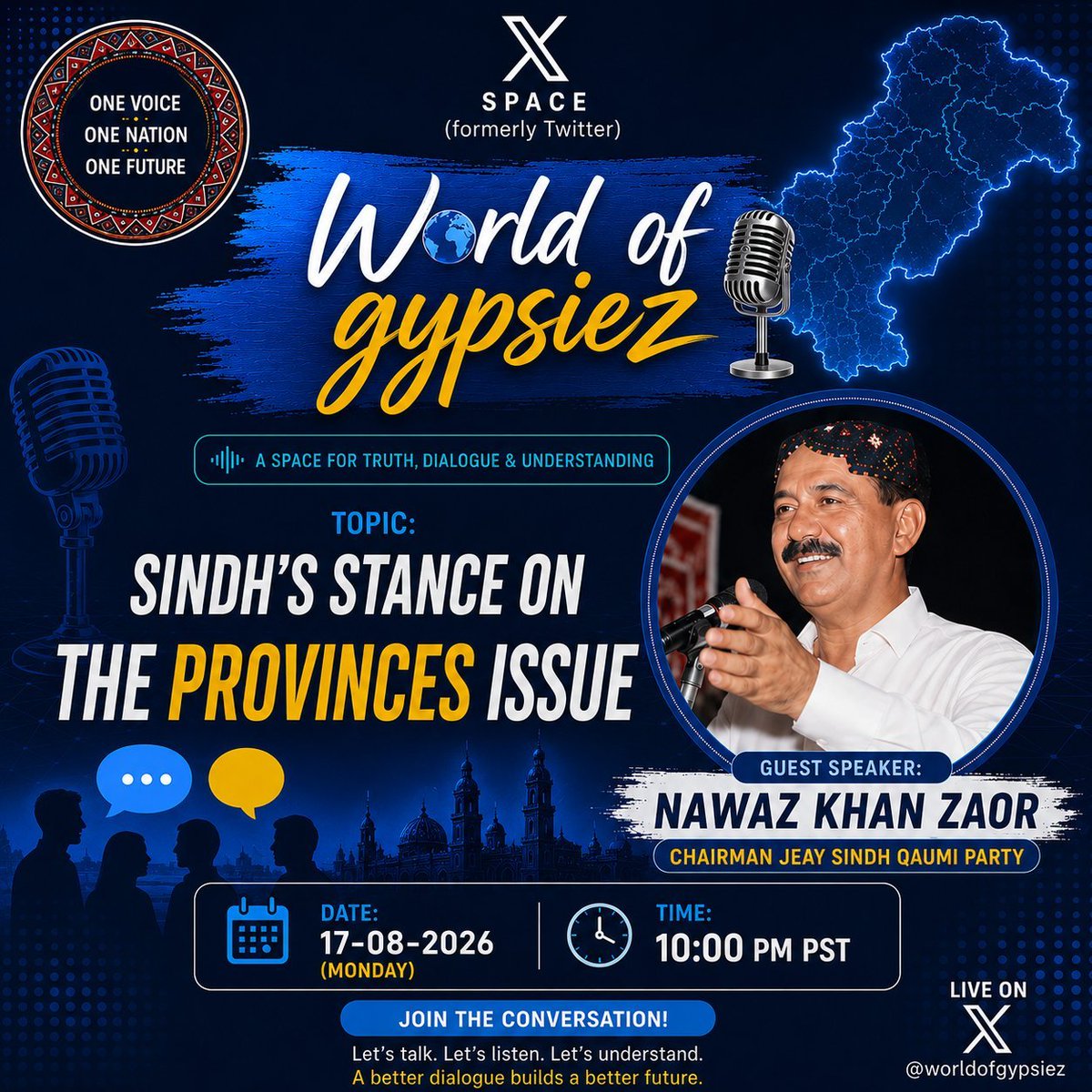 ZaorKhan's tweet photo. ڀائرو، ڀينرو، سڀاڻي اوهان مون کي هن اسپيس ۾ ٻڌي سگهندا. https://t.co/ufANQG0F17