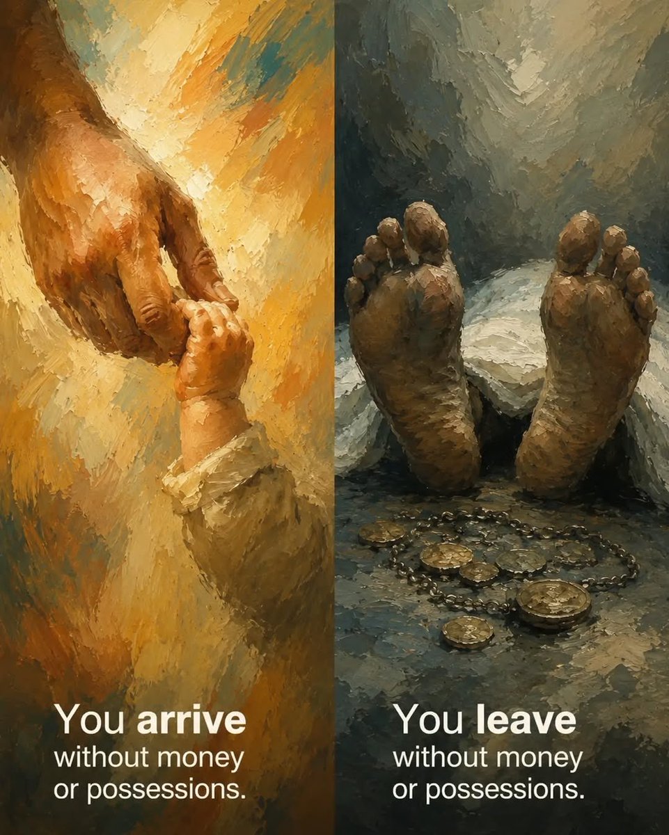 yajnshri's tweet photo. The only truth of life, yet humans still spend their entire lives running after money. https://t.co/tKiEPDygsA