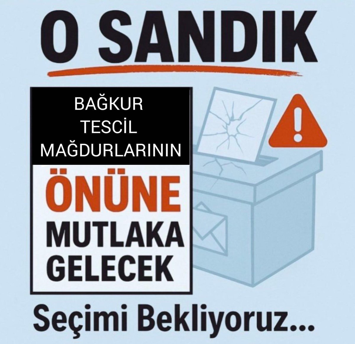EmekliOmer79337's tweet photo. Sayın yetkililer vergi kaydımız ve oda kaydımız olduğu halde bağkura kaydı olmayan 600 bin mağdur esnaf olarak seçimden önce söz verildi talimat verilmişti ne oldu bu talimat #Bağkurtescilmagdurları https://t.co/yL2IQNjYRC