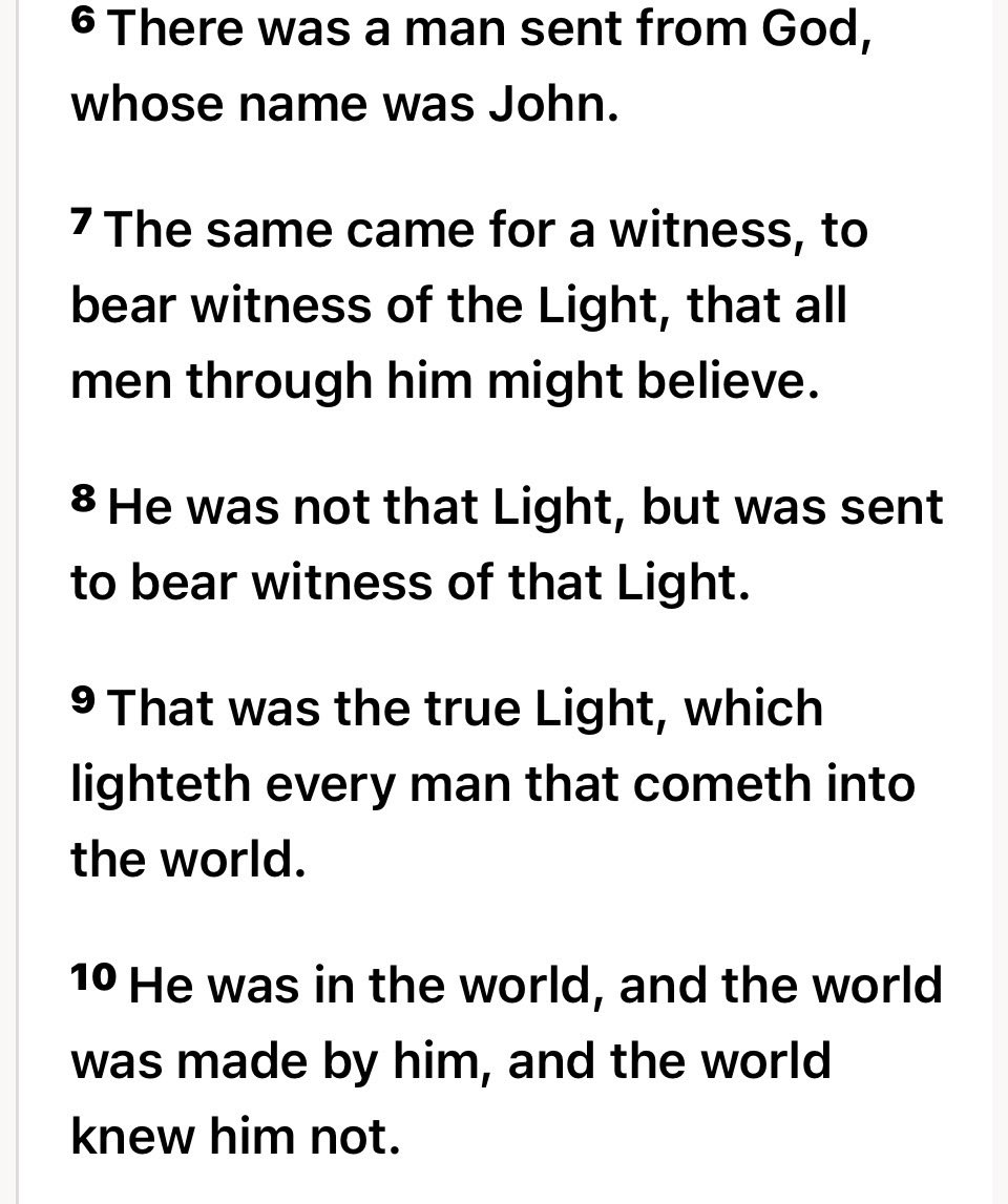Eyes4Eternity's tweet photo. He was in the world, and the world was made by Him, and the world knew Him not. John 1:6-10 https://t.co/bDKTCp55Ve