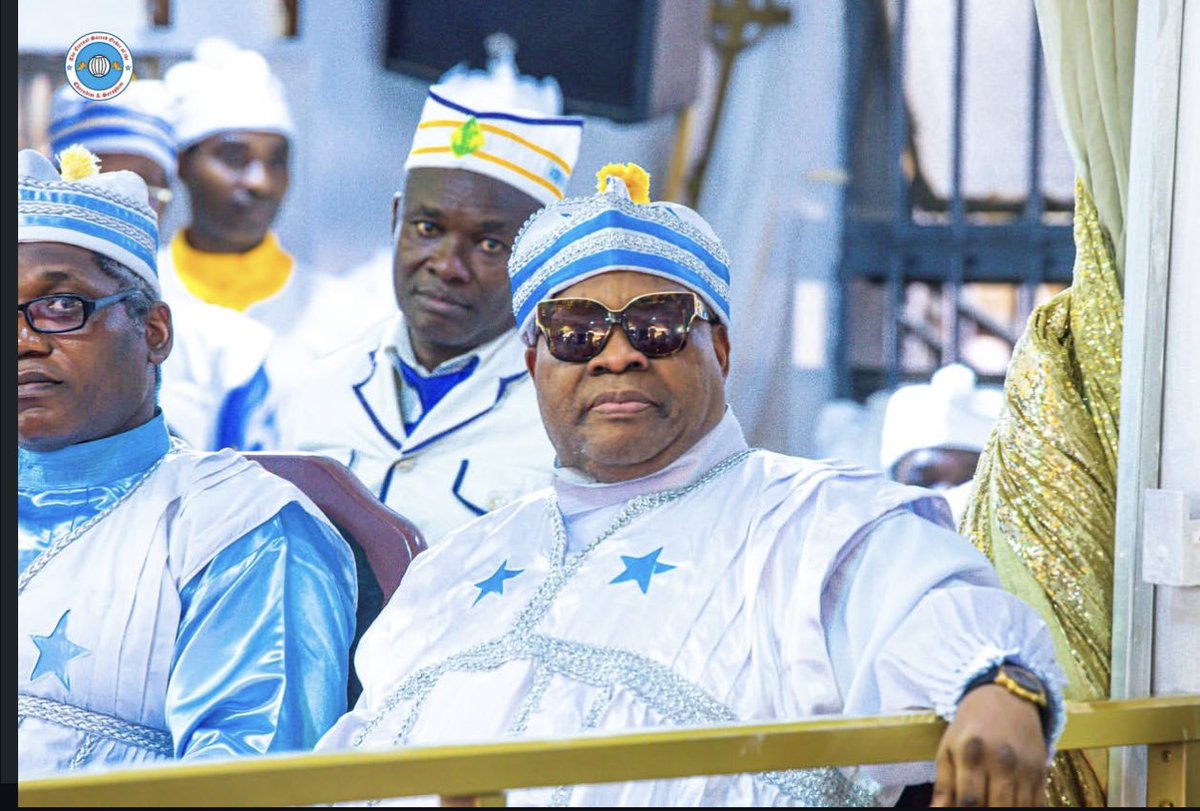esocschurch's tweet photo. Heartily Congratulations to His Excellency SP.SNR.AP (DR) ADEMOLA ADELEKE @AAdeleke_01 as the Re-elected Governor of Osun State.
May God of our father Saint Moses Orimolade continue to guide and direct you in this next four years.
#esocschurch #dancinggovernor https://t.co/rhVuaa4zYc