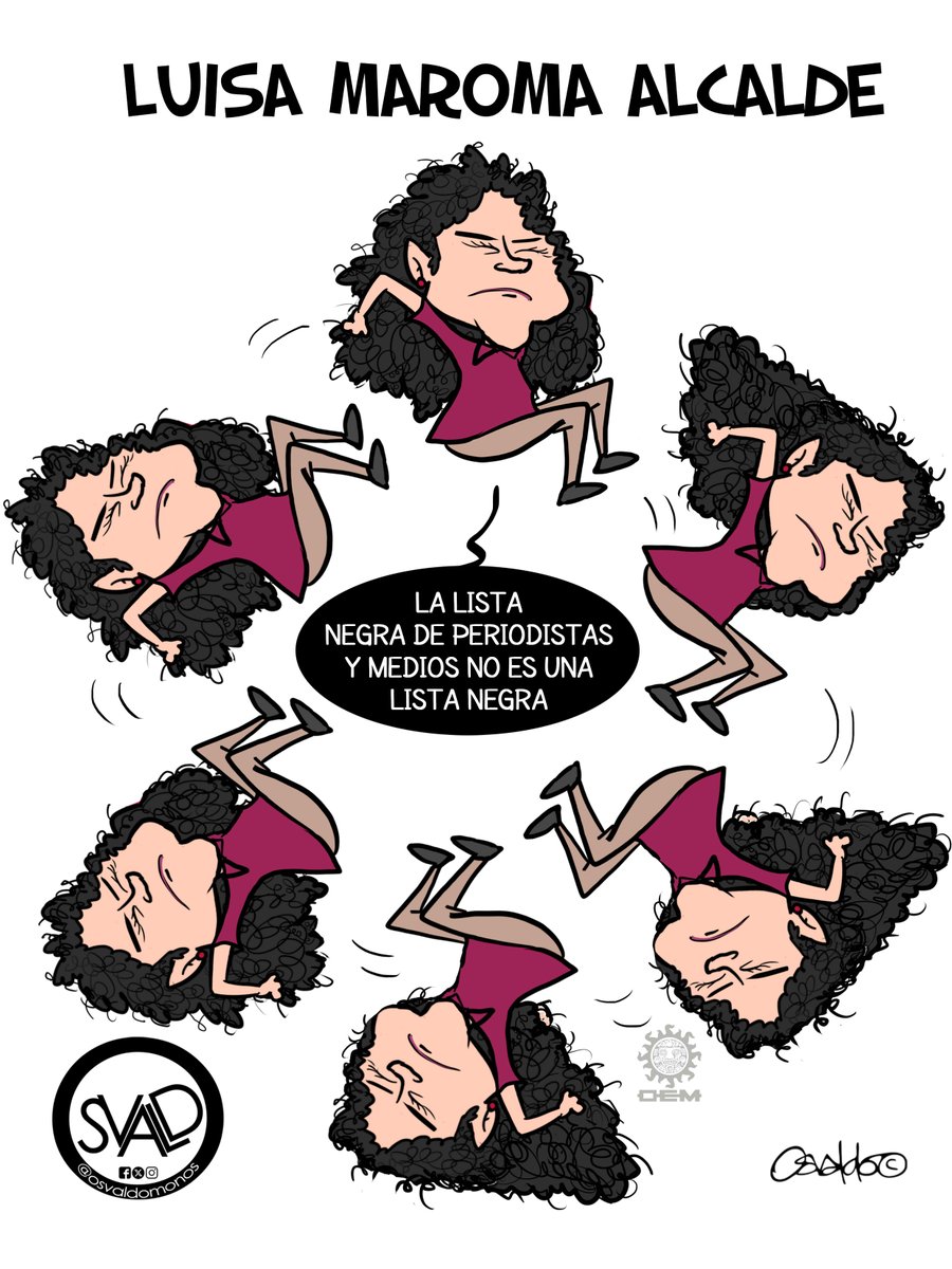 elsolde_mexico's tweet photo. En el #cartón de @osvaldomonos | Luisa Maroma Alcalde https://t.co/Lt10gBxqXC