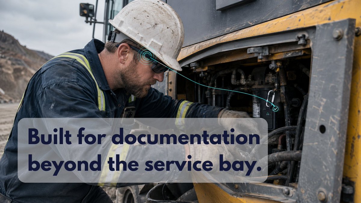 vizaitech's tweet photo. More documentation isn’t the goal.

The goal is the right photo, captured at the right moment, connected to the right job.

VizAi is building that capture-to-job-line handoff.

Join the waitlist: link in bio. https://t.co/mD32DcRCUm