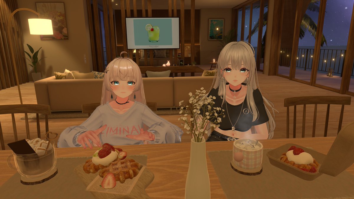 SilverFox_Ries's tweet photo. お盆休みも終わりですな🫠
相方とVRChatワールド巡りいっぱいしました🫠 https://t.co/YAyCsEhOlK
