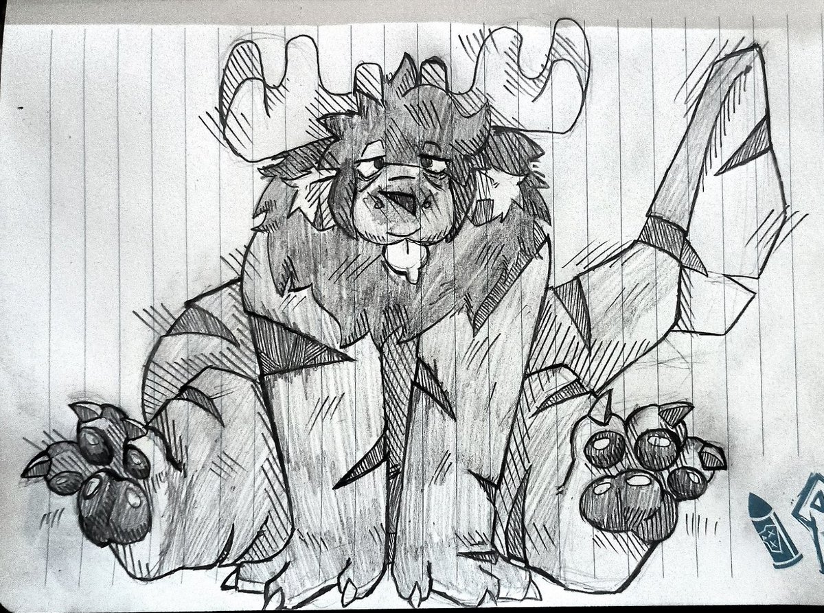 MoonsyFishron's tweet photo. Moon big paws https://t.co/3NQXngYwEB