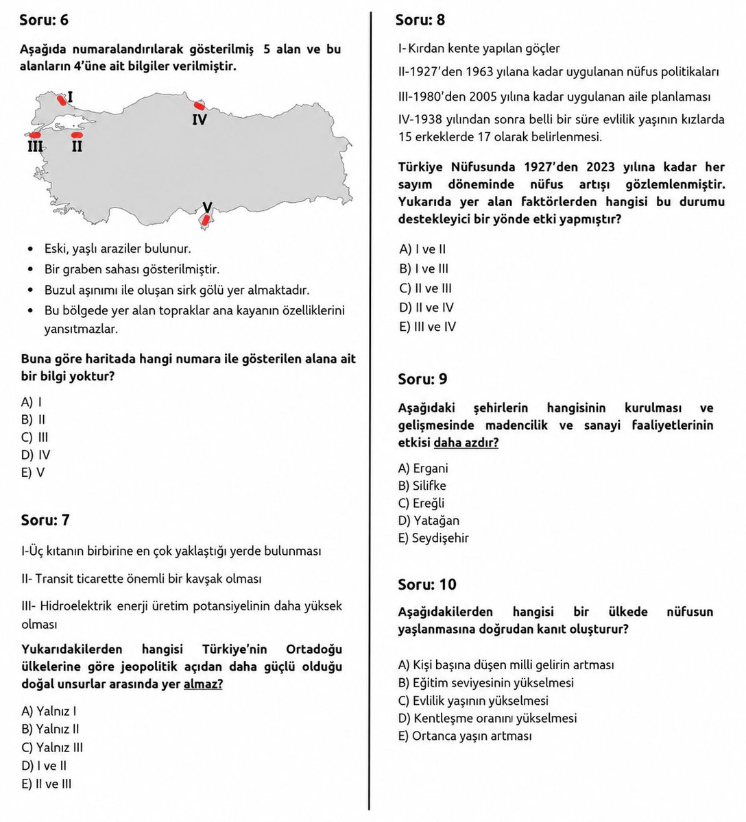 bybarisyolcu's tweet photo. ▪️Herkese iyi akşamlar 🙋🏻‍♂️

Güzel bir "Kpss Coğrafya Branş Denemesi" bırakıyorum size. Cevap anahtarı da hemen altındaki yorumda.⤵️

Sizden tek ricam beğenerek,kaydedip paylaşarak ve yorum yaparak destek olmanız.

İyi çalışmalar dilerim 🙏🏻 https://t.co/vamRJjbpei