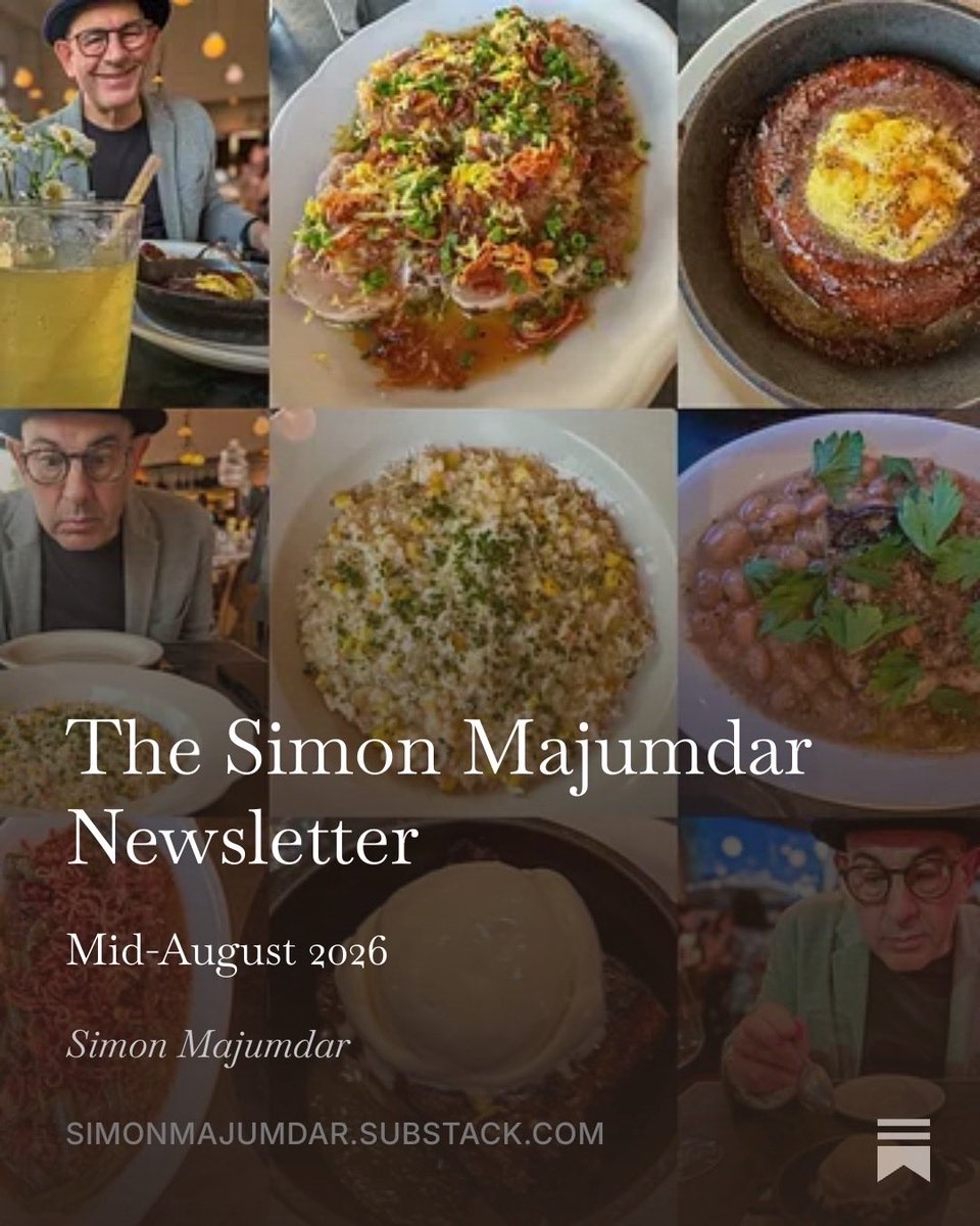 SimonMajumdar's tweet photo. Have you checked out my new Substack newsletter? Two fun reviews for this edition. Make sure to subscribe so you don’t miss one.
https://t.co/WHhYCuEGyv https://t.co/A2XhjDQWaM