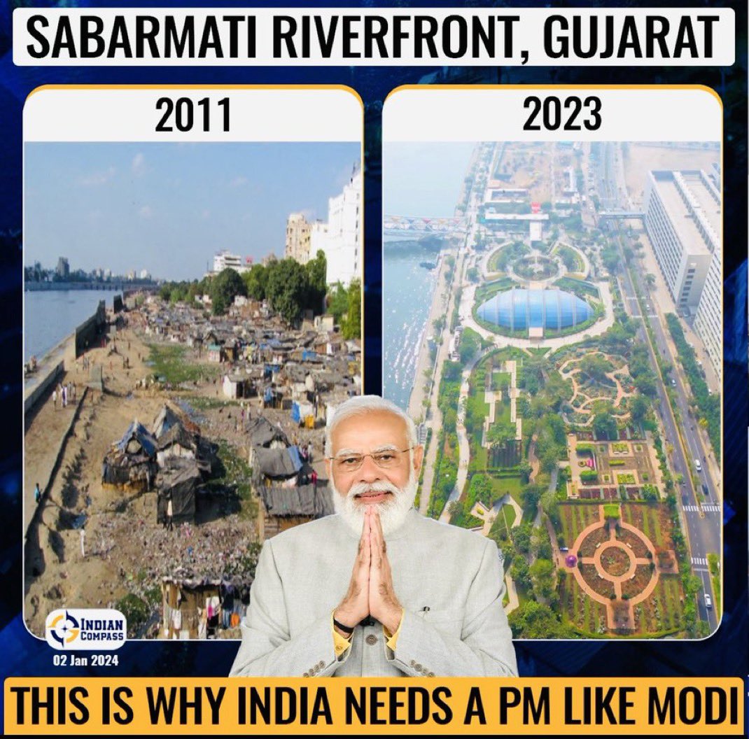 IndiaAfter_2014's tweet photo. Sabarmati Riverfront, Gujarat https://t.co/FelrYF3ogt