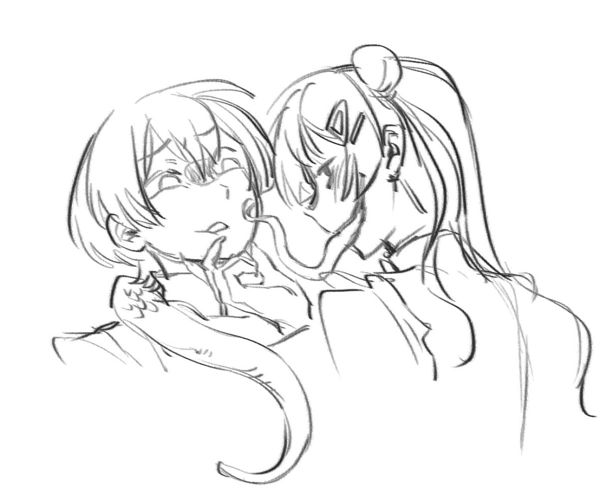 Yallinggoat's tweet photo. 累了，先畫一點 https://t.co/T83UvsQfWi