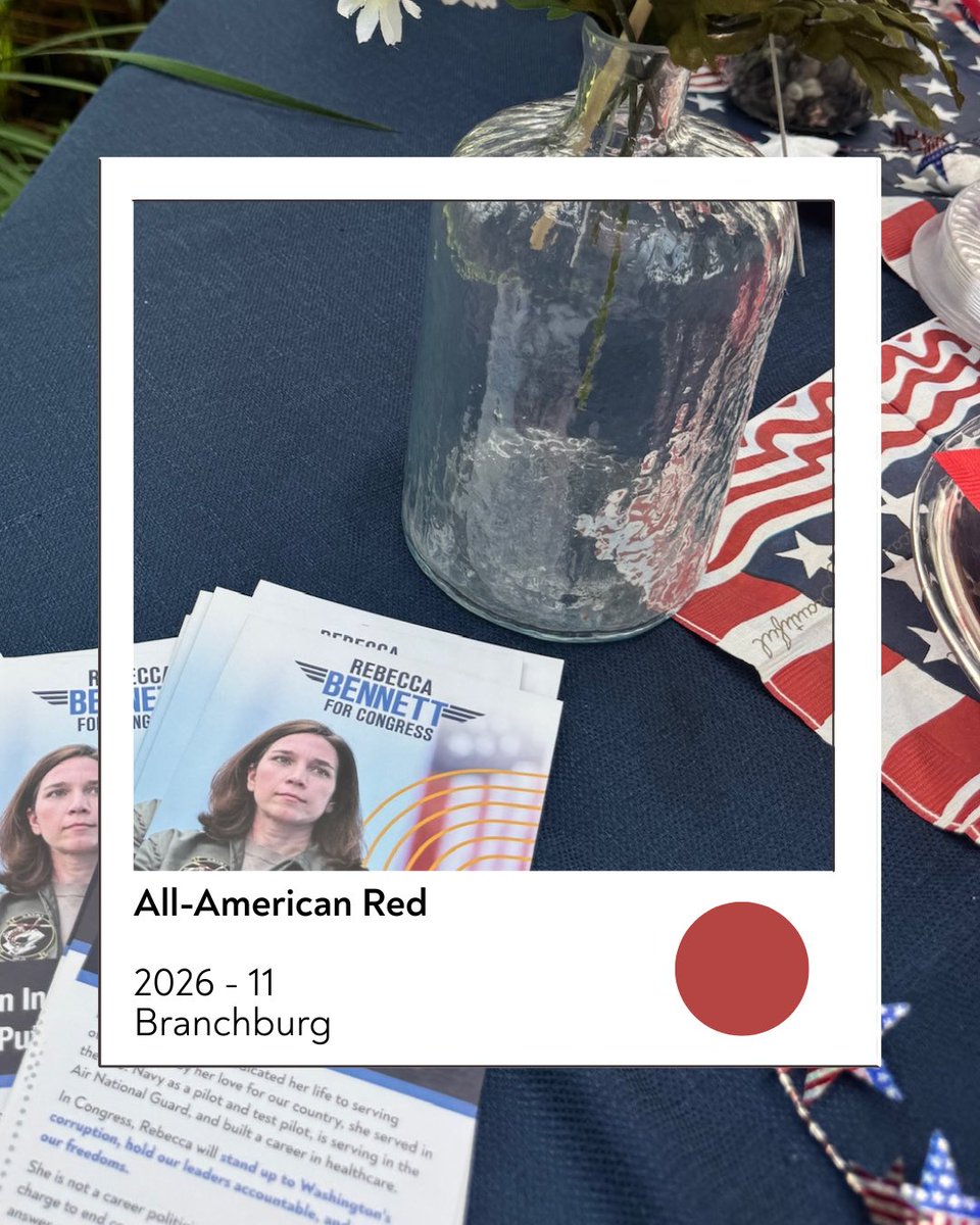 RebeccaForNJ07's tweet photo. Some of my favorite colors from the campaign trail! https://t.co/4nsp94pTzd