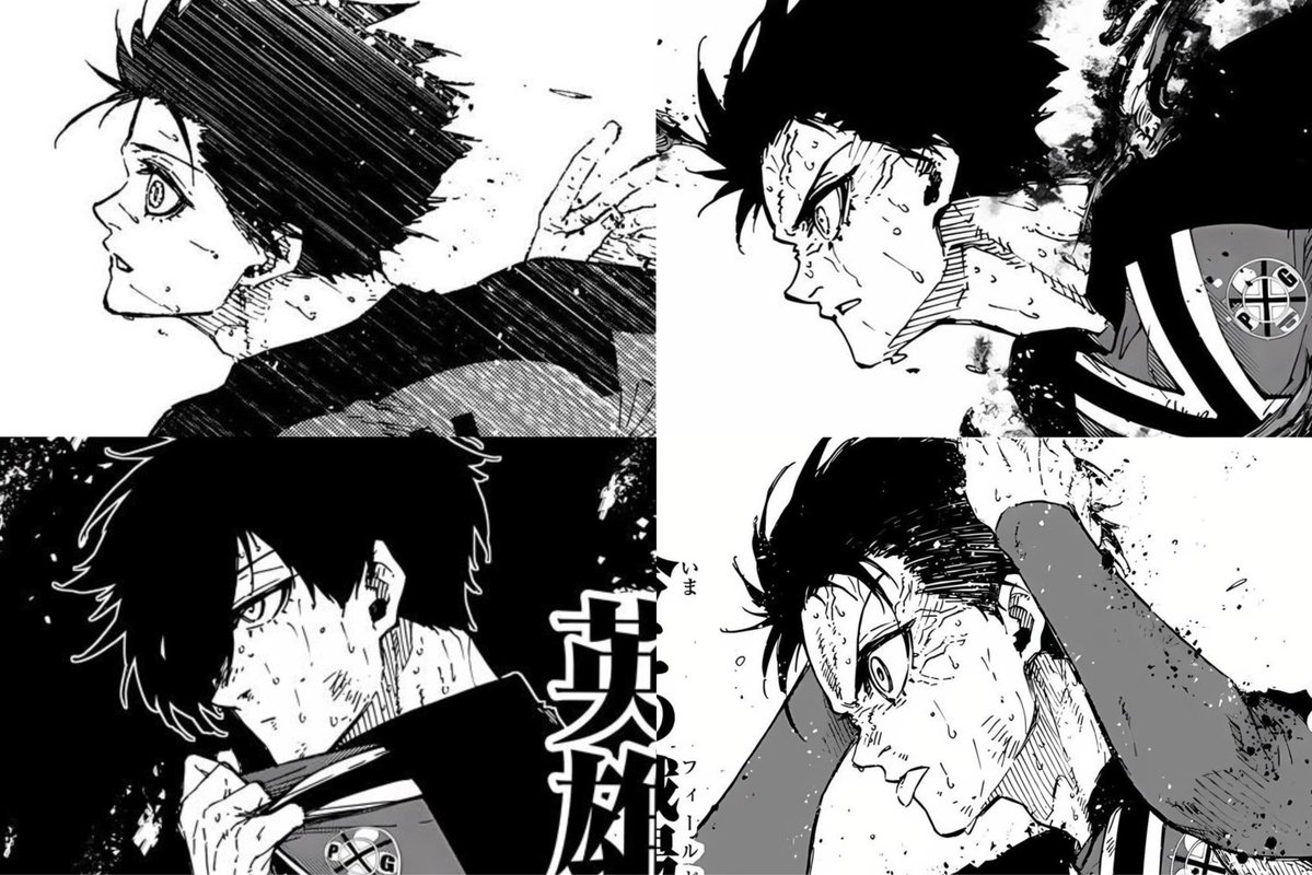 seishirobear's tweet photo. rin’s side profile when he’s in the zone 🥹 https://t.co/9PkPsHfmt7