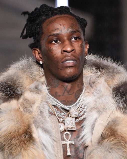 shotupin4k's tweet photo. Young Thug walking the runway for Philipp Plein (2017) https://t.co/MB9x2WZq1f