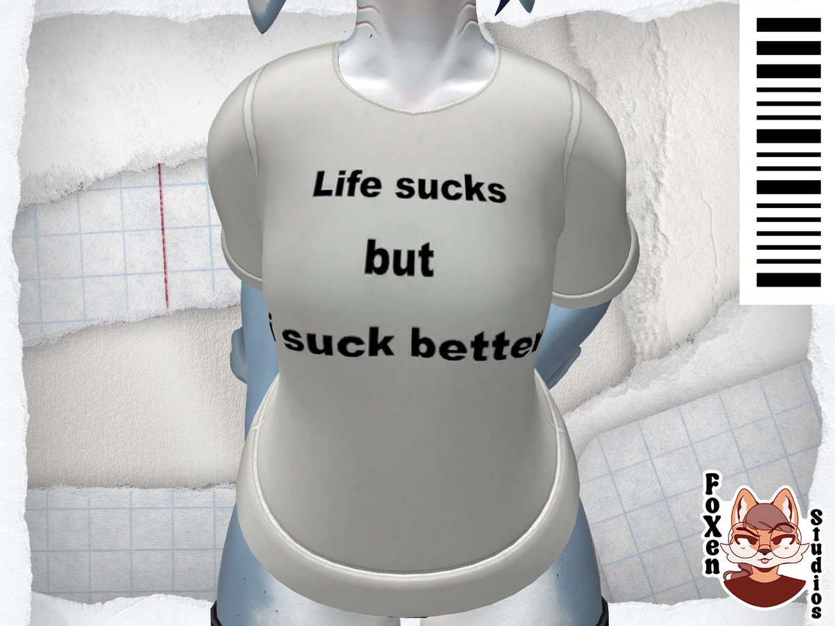 FoXenStudiosLTD's tweet photo. Look what we've got here! New outfit for Akula!
It includes thigh hights, thong and a shirt! >.<
You can get yours here:
Jinxxy: https://t.co/safk1Om5WD
Gumroad: https://t.co/yEc7IADNas
#vrchat #akula https://t.co/zd8k1WbcO5