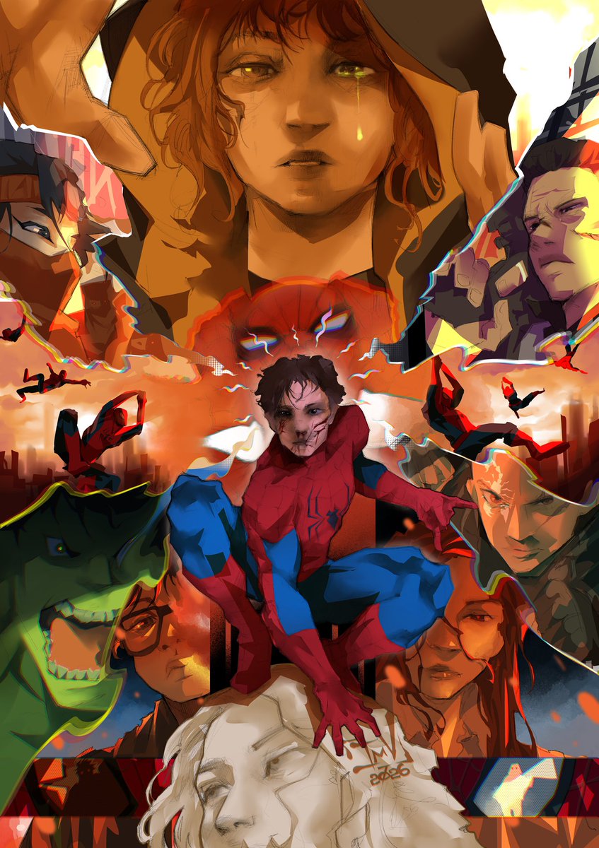 kabachkitop's tweet photo. - Are you Peter Parker? Or are you Spider-Man? -

#spiderman #spidermanbrandnewday https://t.co/7Yyz44owuh