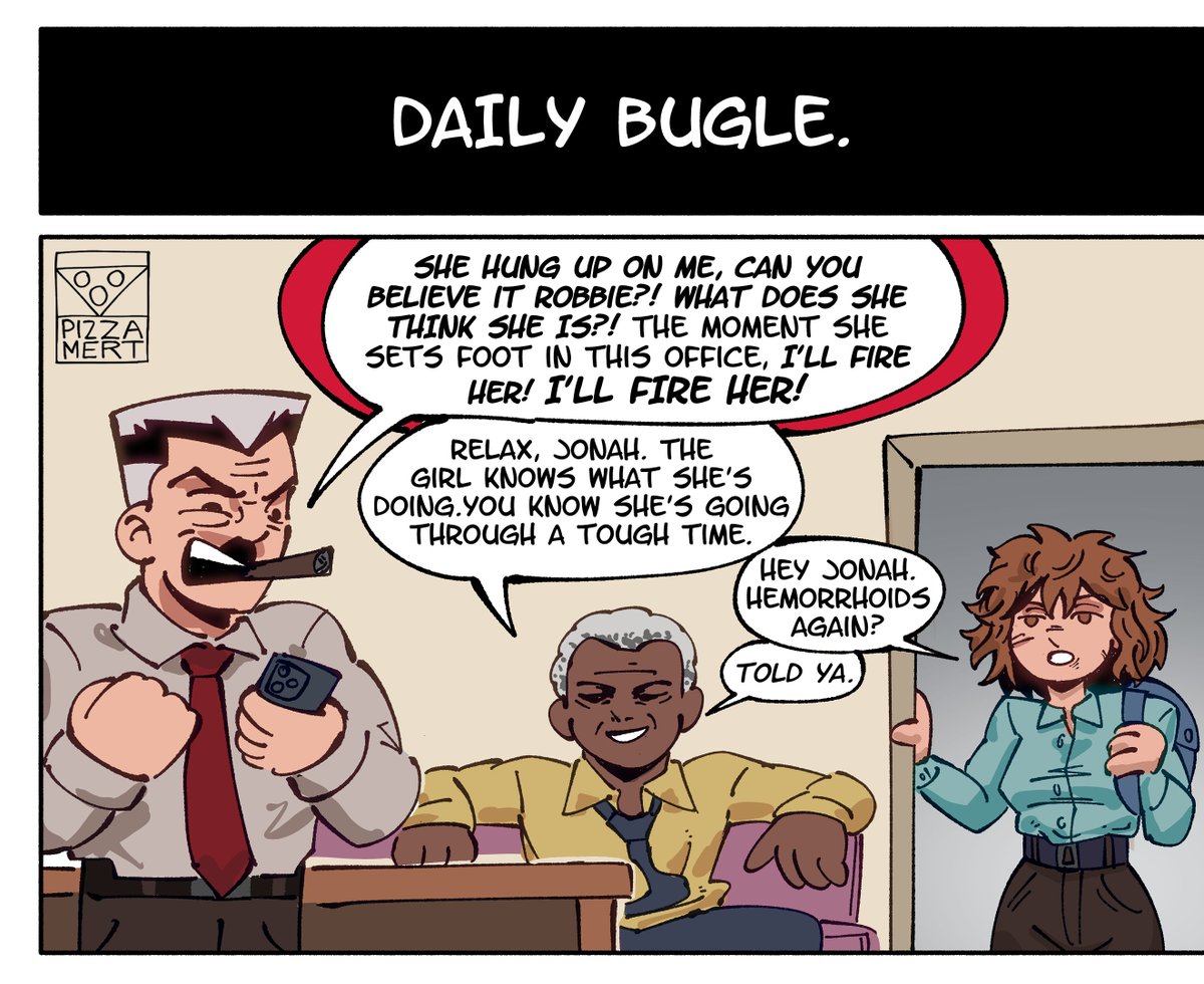 pizza990's tweet photo. Daily life of Petra Parker https://t.co/5wGQO5rcbf